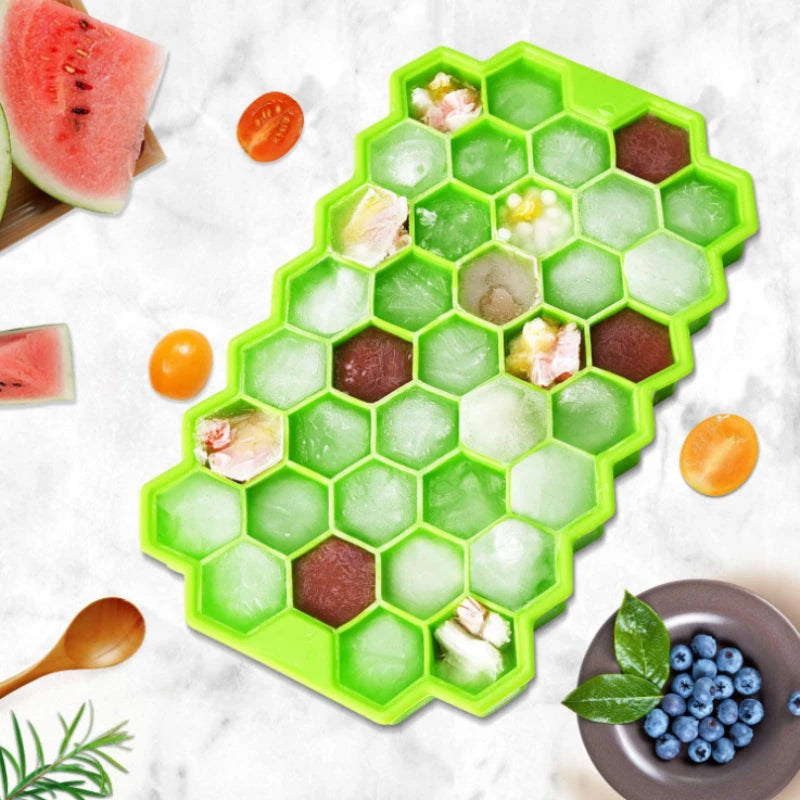 Honeycomb Silicone Ice Cube Tray