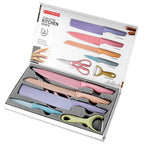 Kitchen Multi-Color Knife Set