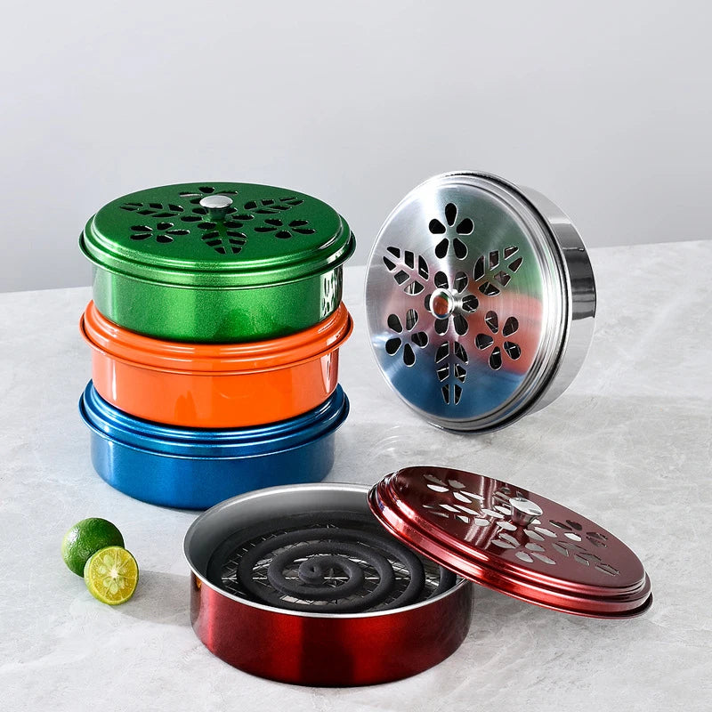 Anti-Fire Mosquito Coil Burner Box