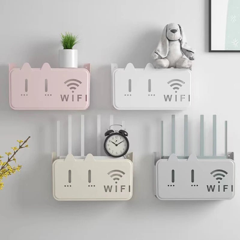 Wall Mount Strong Adhesive Router Stand