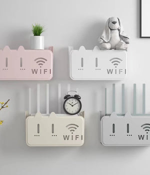 Wall Mount Strong Adhesive Router Stand