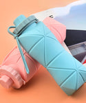 Silicone Folding Travel Water Bottle