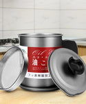 Multi-Usable Kitchen Oil Strainer Pot