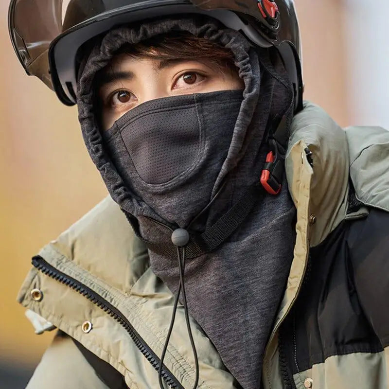 Winter Hooded Mask With Neck Warmer