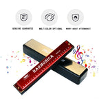 24 & 10 Holes Metal Harmonica Mouth Organ