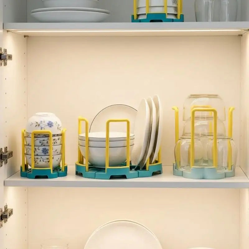 Home Kitchen Adjustable Dish Bowl Holder