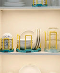 Home Kitchen Adjustable Dish Bowl Holder