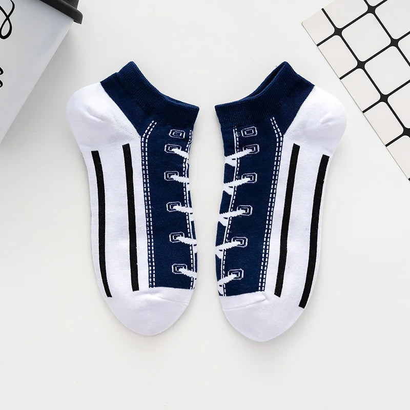 Shoe Designed Casual Socks