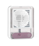 Portable Mini Air Conditioning Night Light Fan