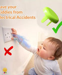 Kids Safety Power Plug Cover (10 Pcs)