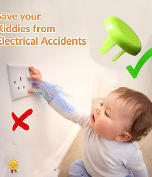 Kids Safety Power Plug Cover (10 Pcs)