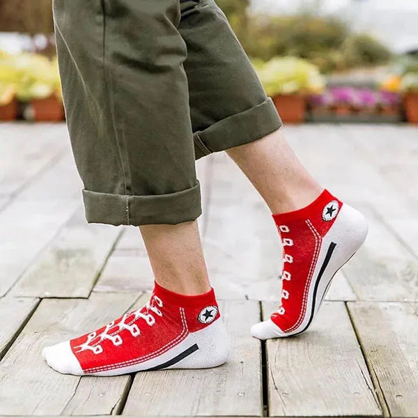 Shoe Designed Casual Socks