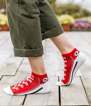 Shoe Designed Casual Socks