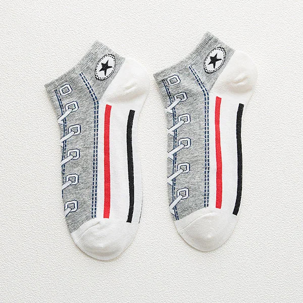 Shoe Designed Casual Socks