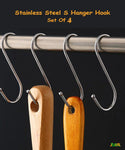 Stainless Steel S Hanger Hook (Set Of 5)