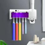 Multi-Function UVC Toothbrush Sterilizer Holder