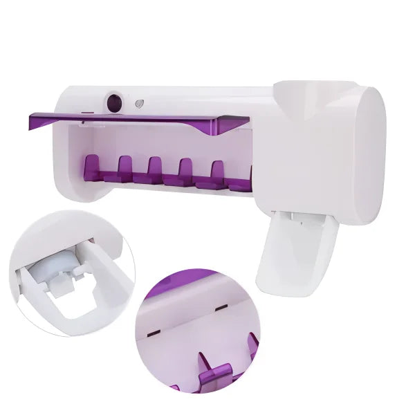 Multi-Function UVC Toothbrush Sterilizer Holder