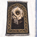 Kaaba Boxed Salah Mat With Attar Tasbeeh