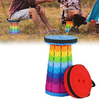 Folding Travel Heavy Plastic Stool