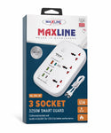 MAXLINE 65W PD & 18W QC Super Fast Charging Multiplug