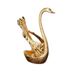 Swan Shape Spoon Set Holder