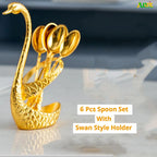 Swan Shape Spoon Set Holder
