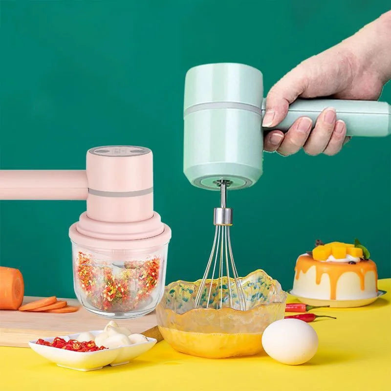 Multi Functional Rechargeable Electric Beater & Chopper