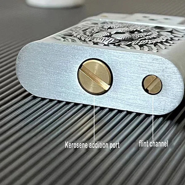 Metal Lion Designed Lighter