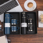 Double-Layer Stainless Steel Vacuum Flask Set