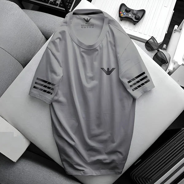 Premium Mesh Fabric Men's T-Shirt