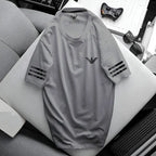 Premium Mesh Fabric Men's T-Shirt