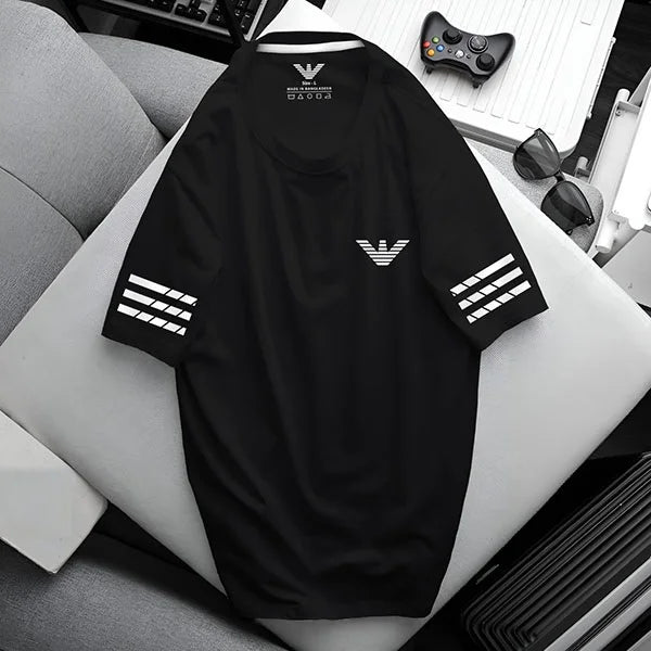 Premium Mesh Fabric Men's T-Shirt