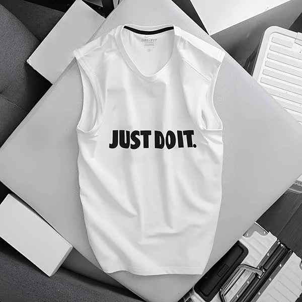 Mesh Fabric Men's Sports T-Shirt