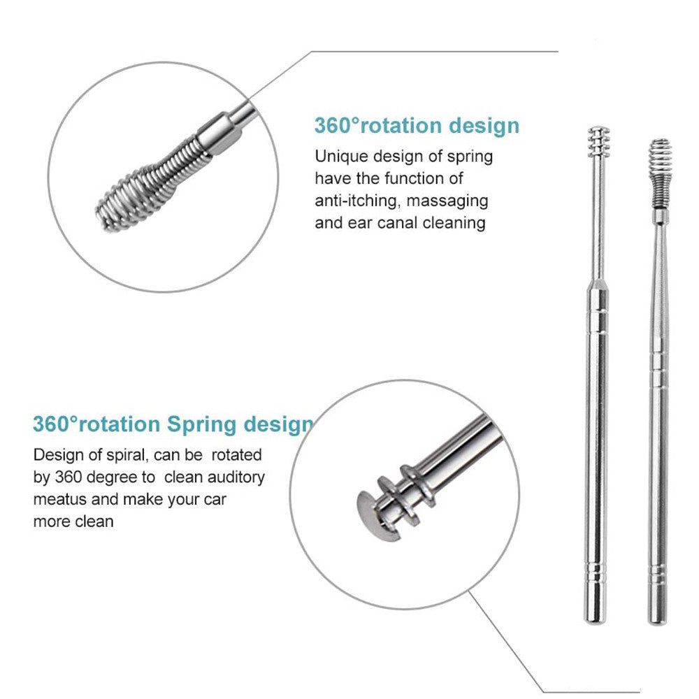 6 Pcs Ear Wax Cleaning Tools
