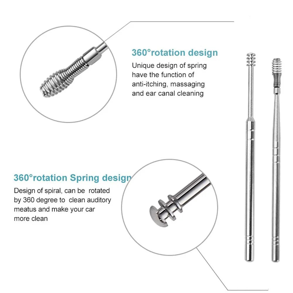 6 Pcs Ear Wax Cleaning Tools