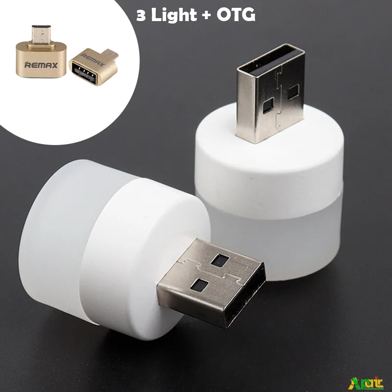 Nano USB LED Light With OTG (Set Of 3)