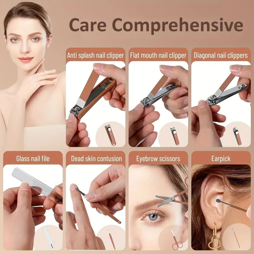 7 Pcs Essential Nail Clipper Set