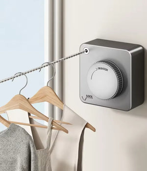 Indoor & Outdoor Auto Retractable Wire Clothesline