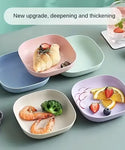 10 Pcs Multi-Usable Dining Bone Plate Set