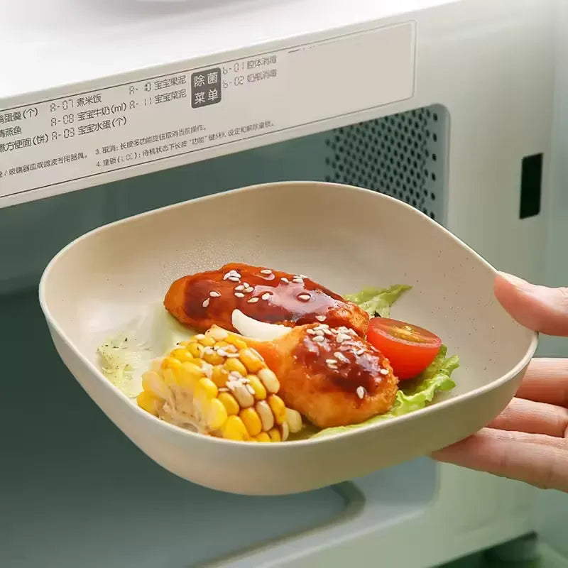 10 Pcs Multi-Usable Dining Bone Plate Set