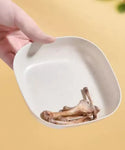 10 Pcs Multi-Usable Dining Bone Plate Set