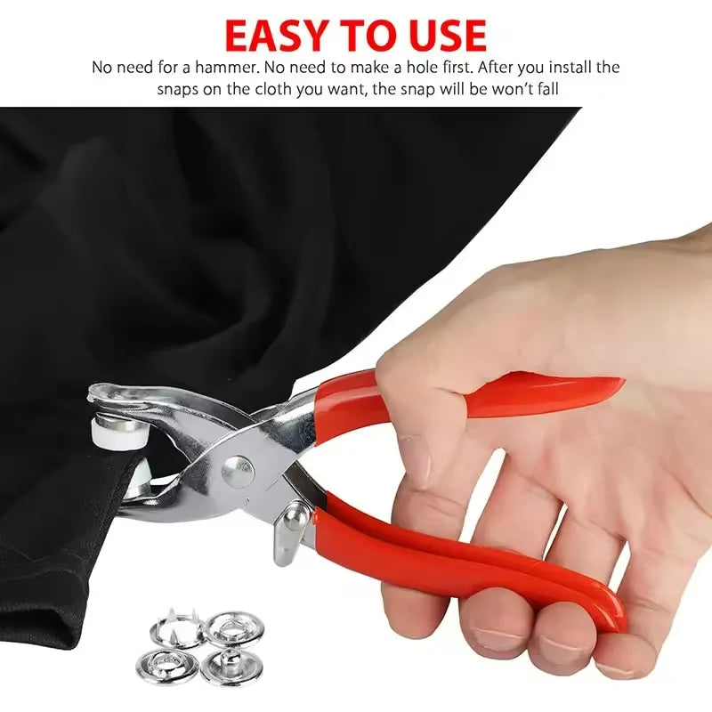 Hand Pressed Metal Buckle Installation Tool