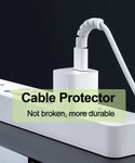 Spiral Silicone Cable Wire Protector (4 Pcs)
