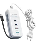 60W 4 Ports USB C Type Fast Charging Adapter