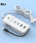 60W 4 Ports USB C Type Fast Charging Adapter