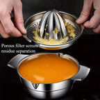 Stainless Steel Hand Press Fruit Juicer
