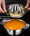 Stainless Steel Hand Press Fruit Juicer