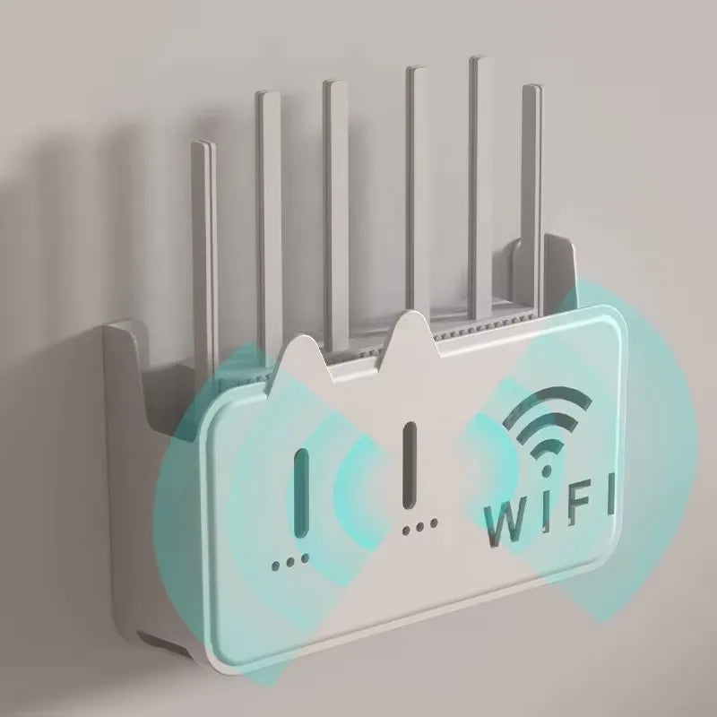 Wall Mount Strong Adhesive Router Stand