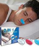 2-In-1 Anti Snoring Nose Clip