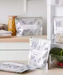 Re-Usable Food-Grade Aluminum Zipper Bag (10 Pcs)